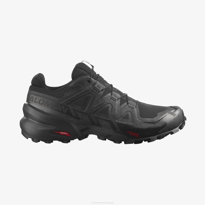 T884393 Salomon fekete/fantom speedcross 6 gtx férfi fekete