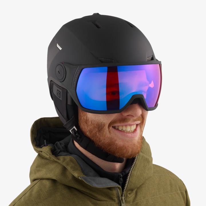 T884485 Salomonpioneer lt visor sisak l (59-62cm)