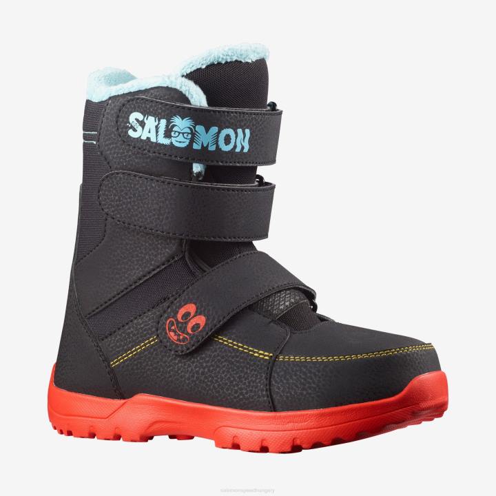 T8842030 Salomon fekete junior-gyerek snowboard csizma whipstar fekete