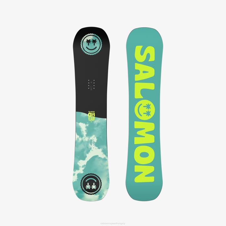 T884562 Salomon fekete kék ja igen, grom snowboard fekete